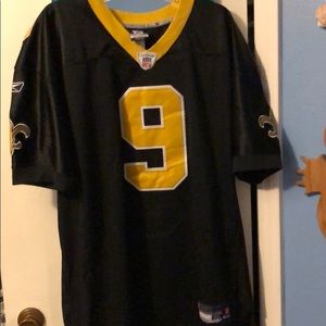 Saints Drew Brees Reebok Equipment Jersey stitched